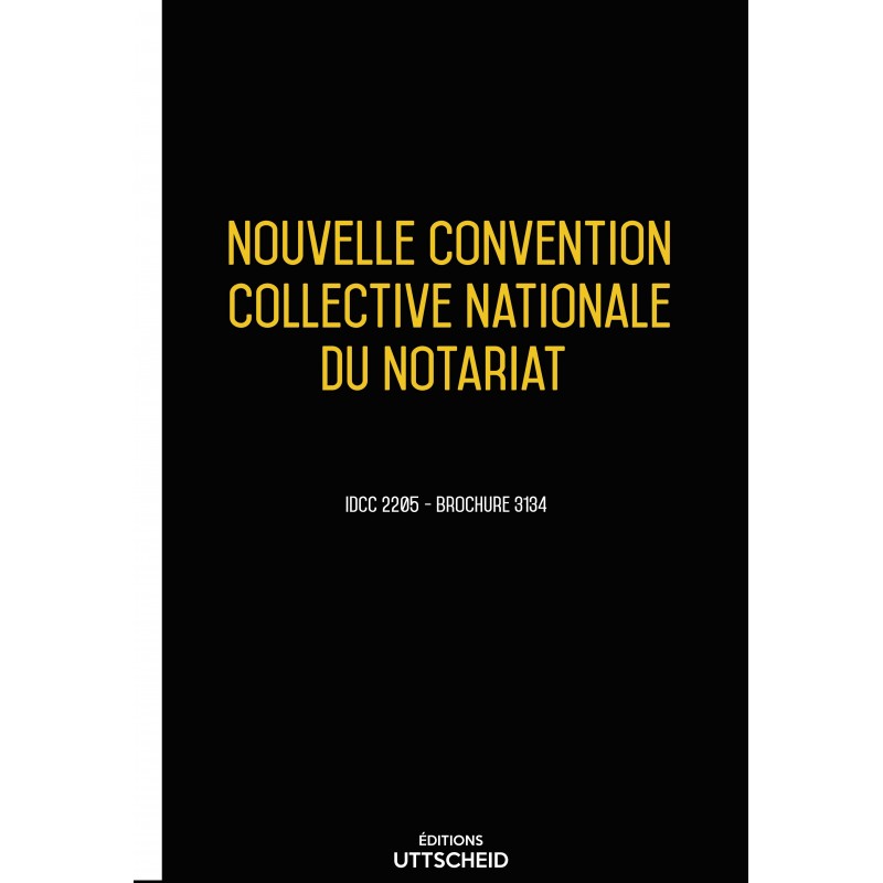 Convention collective nationale Notariat - 